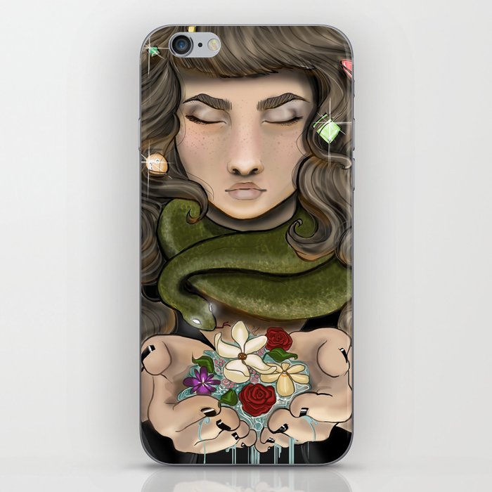 Biancabella & The Snake iPhone Skin