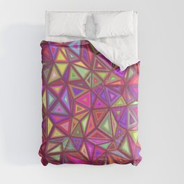 Concentric Triangles Comforter