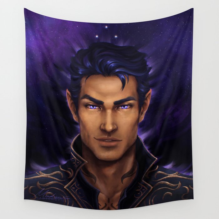 High Lord of Night Wall Tapestry