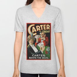 Carter The Great Magician Poster V Neck T Shirt