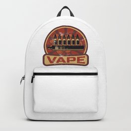 Vape Propaganda | Vaper Vaping E-Cigarette Backpack | Ejuice, Smoking, Chaser, Coil, Steam, Vaporizer, Graphicdesign, Flavor, Vape, Cloud 