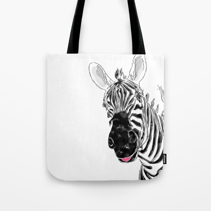 Zebra Tote Bag