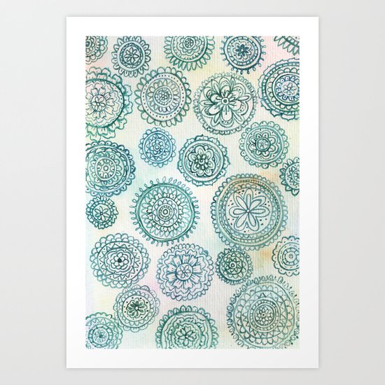 circles Art Print