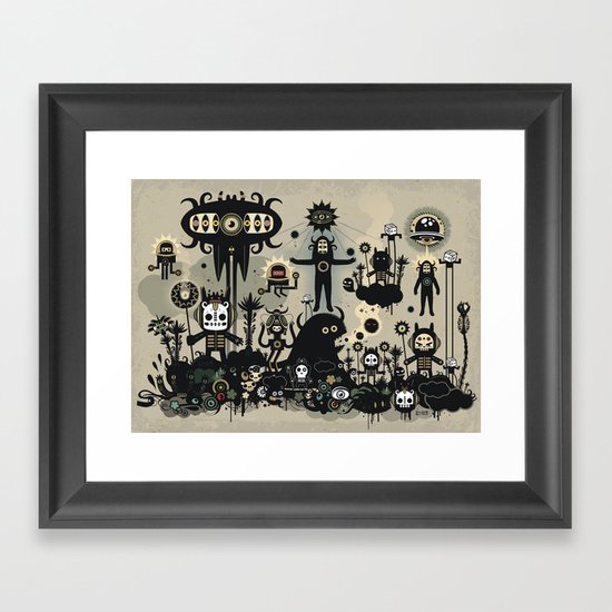 Hedgehog Divinity Framed Art Print