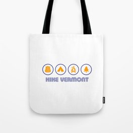 Hike Vermont Tote Bag