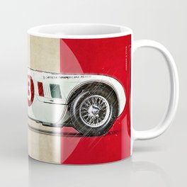 Panamericana Vintage Jag Coffee Mug | Targaflorio, Graphicdesign, Speed, Daytona, Racing, Spafrancorchamps, Brooklands, Formulaone, Raceway, Driver 