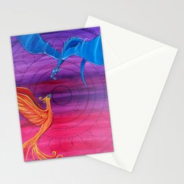 Everlasting Love - Dragon and Phoenix Stationery Card