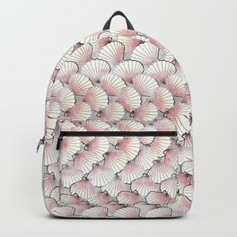 Sun Bleached Pink Clam Shells Backpack