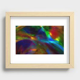 Multicolor Spectrum Recessed Framed Print