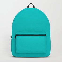 Robin egg blue - solid color Backpack