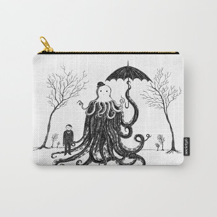Young Master Lovecraft Finds A Friend Carry-All Pouch