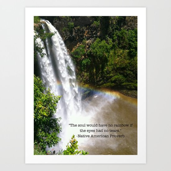 The Soul and the Rainbow Art Print