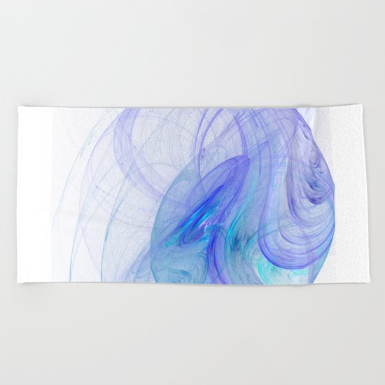 In the blue (A7 B0218) Beach Towel