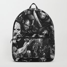 Classic Horror Movies Backpack | Killer, Monsters, Movie, Classichorror, Skull, Horrormovie, Horrorfilm, Maniacs, Blood, Killers 