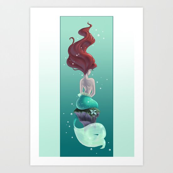 Wish I Could Be Art Print
