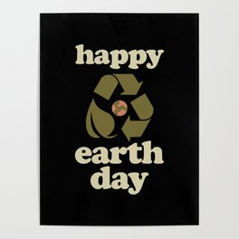 Happy Earth Day Poster