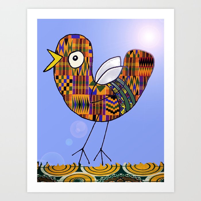 African Bird Art Print