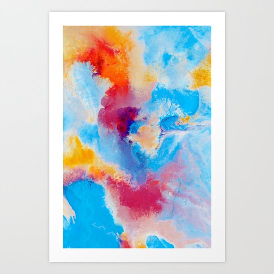 Meld Art Print