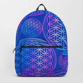 The flower of life ,geometric pattern  Backpack