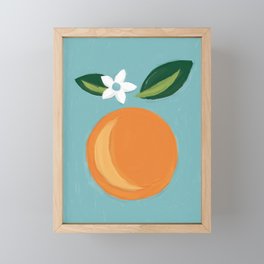 Navel Orange Framed Mini Art Print