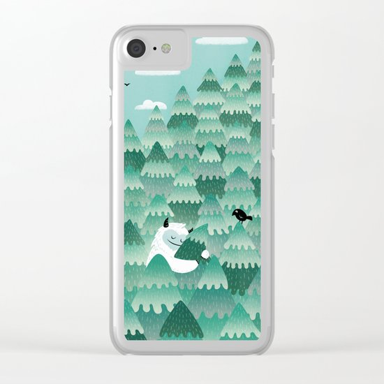 Tree Hugger (Spring & Summer version) Clear iPhone Case