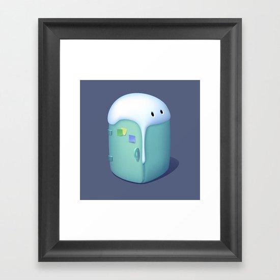 Refrigerator Framed Art Print