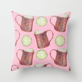 Moscow Mules Forever Throw Pillow