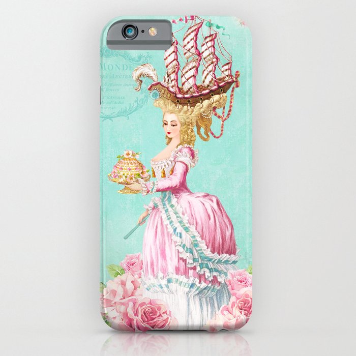 Marie Antoinette, coiffure à la Belle-Poule iPhone Case