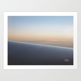 on a wing Art Print