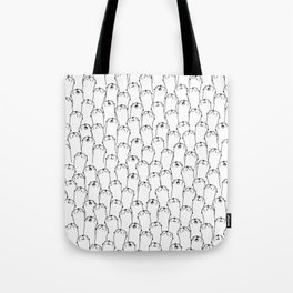 Otter pattern Tote Bag