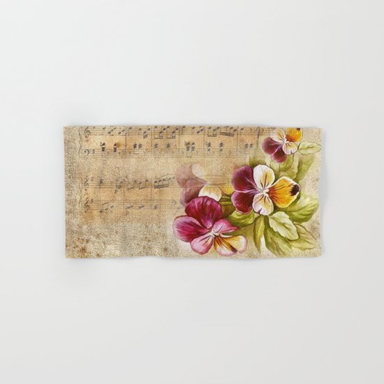 Vintage music #7 Hand & Bath Towel
