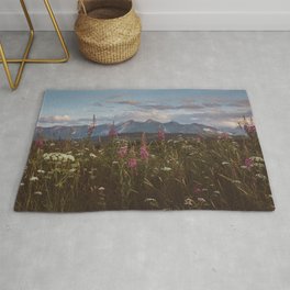 Mountain vibes - Landscape and Nature Photography Rug
