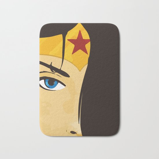 Wonder, Hero DC, Woman Bath Mat
