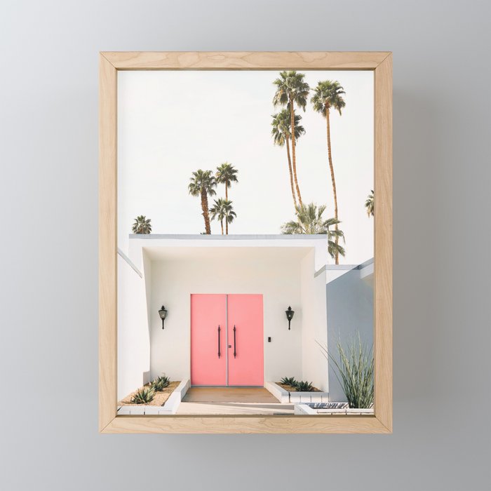 Palm Springs III Framed Mini Art Print