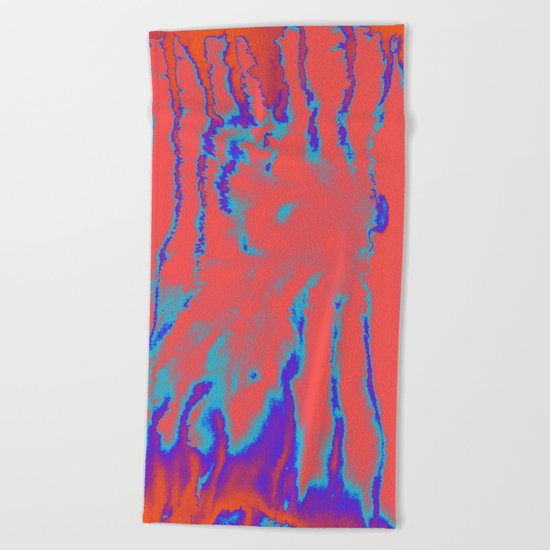fake out Beach Towel