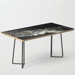 Istanbul, Turkey - Black and White City Map - Aesthetic Coffee Table