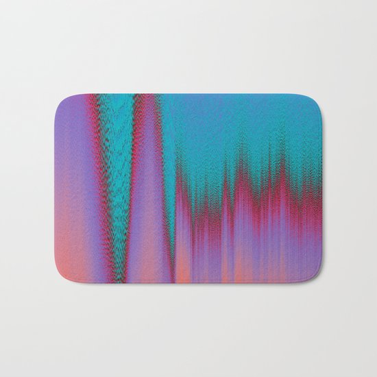 Glitch Stitch Bath Mat