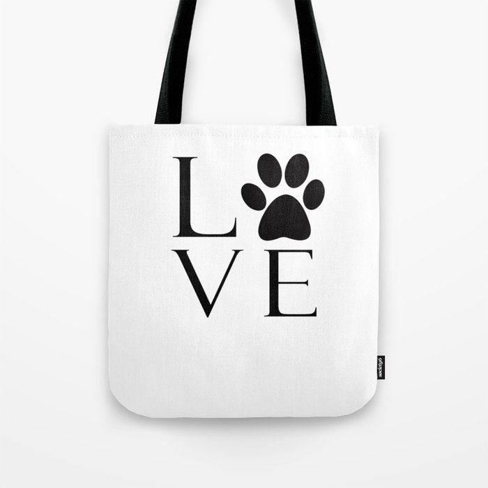 Dog Lover Tote Bag by The French Seller Society6