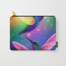 NEON HUMMINGBIRDS Carry-All Pouch
