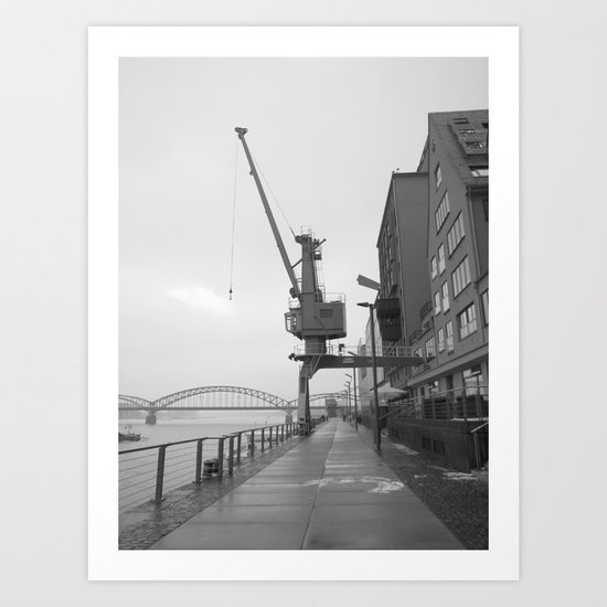 The Crane Art Print