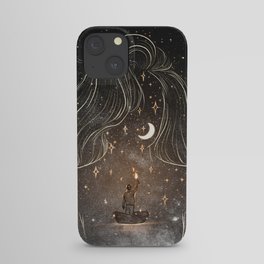 I see the universe in you. iPhone Case