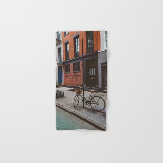 New York's West Village Hand & Bath Towel