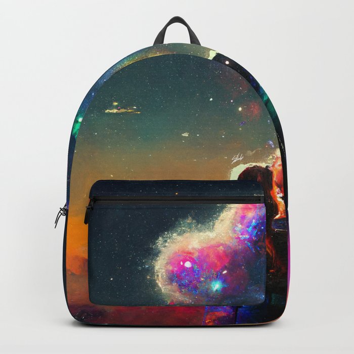 Colorful visions. Backpack