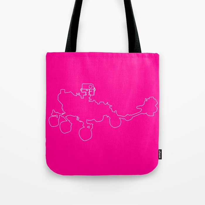 Perseverance Rover (Xray Pink) Tote Bag