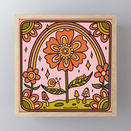 Spring Flower Framed Mini Art Print