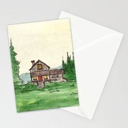 Cabin In The Woods Stationery Cards