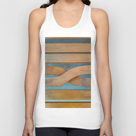 Cross the Wood Unisex Tank Top