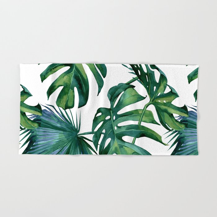 Palm leaf on sale bath towels