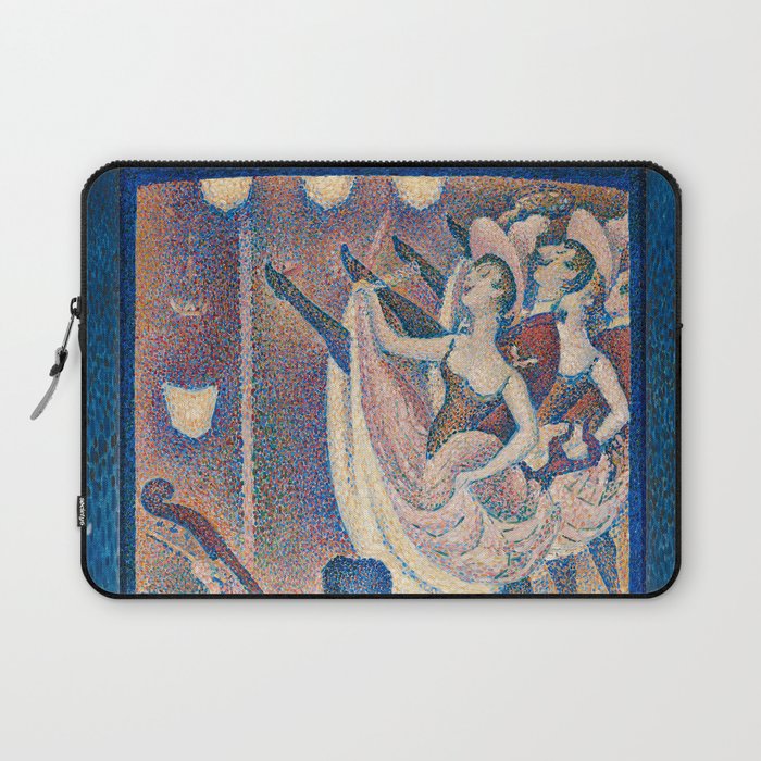 Le Chahut, The Can-Can by Georges Seurat Laptop Sleeve