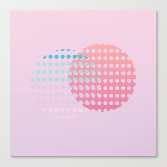 Holographic dream Canvas Print